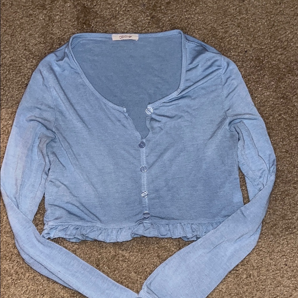GAP Blue Women's Long Sleeve Top